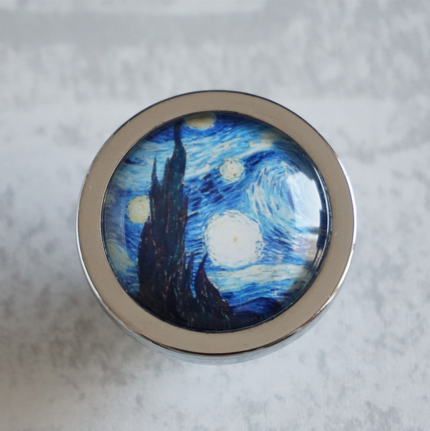 Starry Sky Dresser Knob Art Kn - Unique Furniture Hardware Pulls 评论和价格