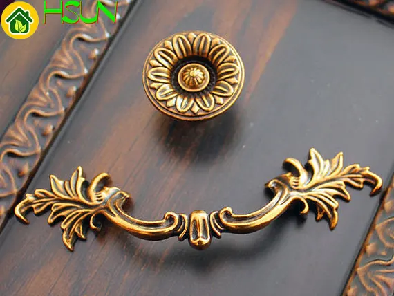 Vintage Drawer Pulls Handles D - Furniture Hardware Drop Pulls 评论和价格