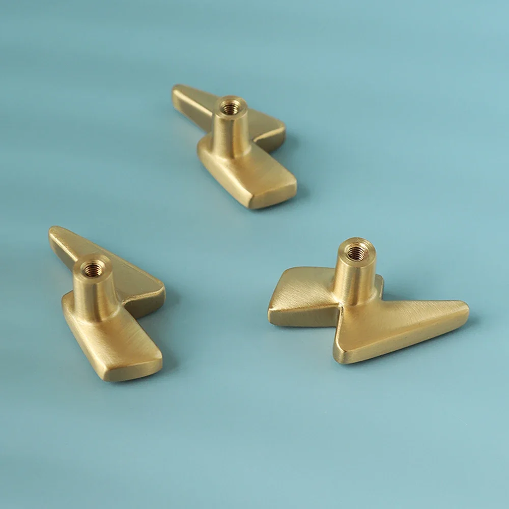 Lightning Design Brass Cabinet - Unique Furniture Hardware Pulls 评论和价格