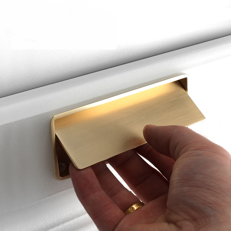 Closet kitchen Hidden Door Han - Furniture Hardware Gold 评论和价格