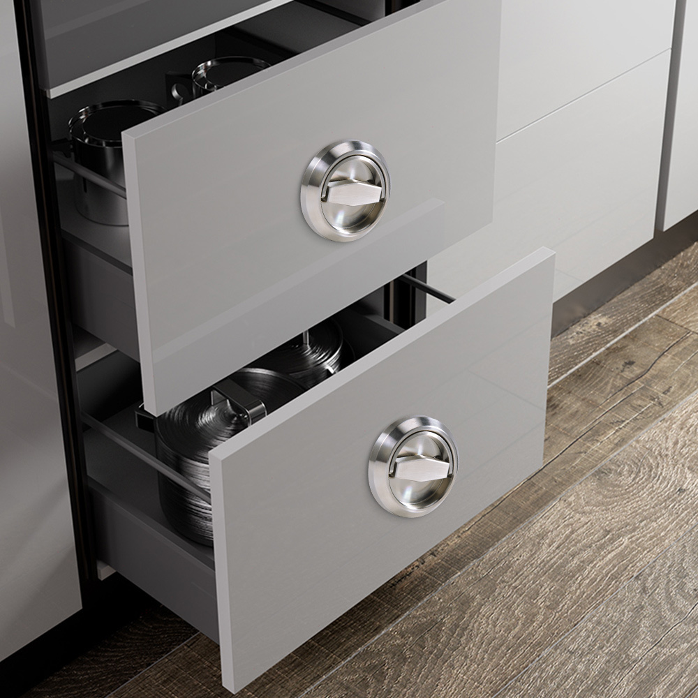 Stainless Steel Hidden Cabinet - Furniture Hardware Nut 评论和价格