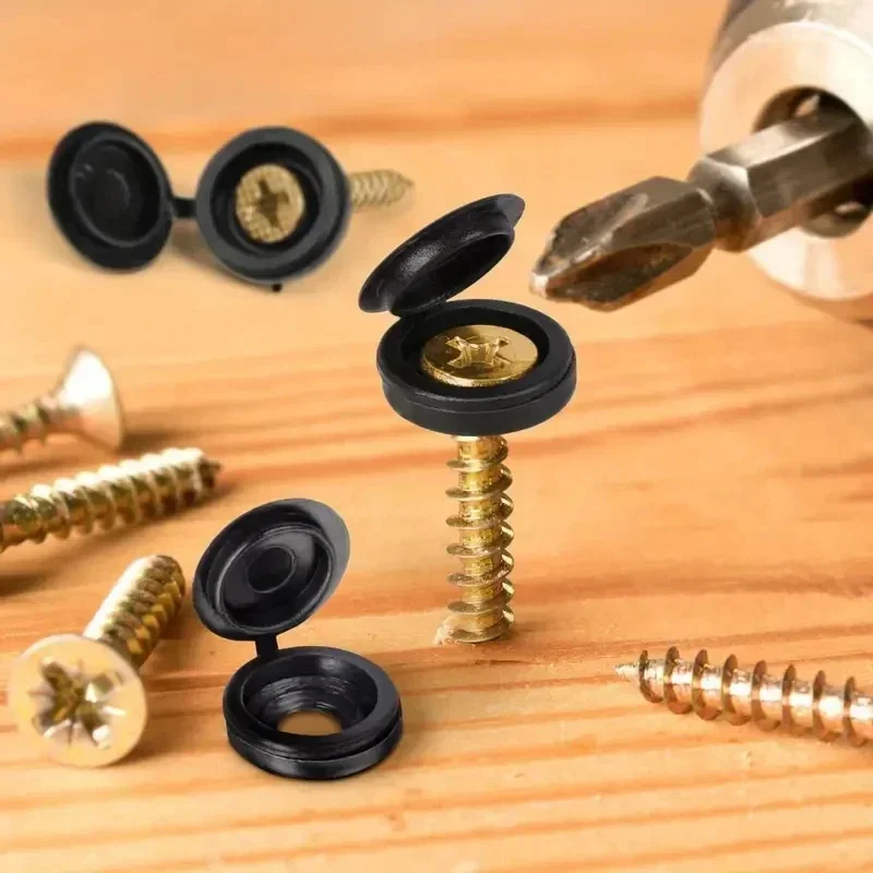 5/100PCS Hinged Plastic Screw  - Furniture Hardware Nut 评论和价格