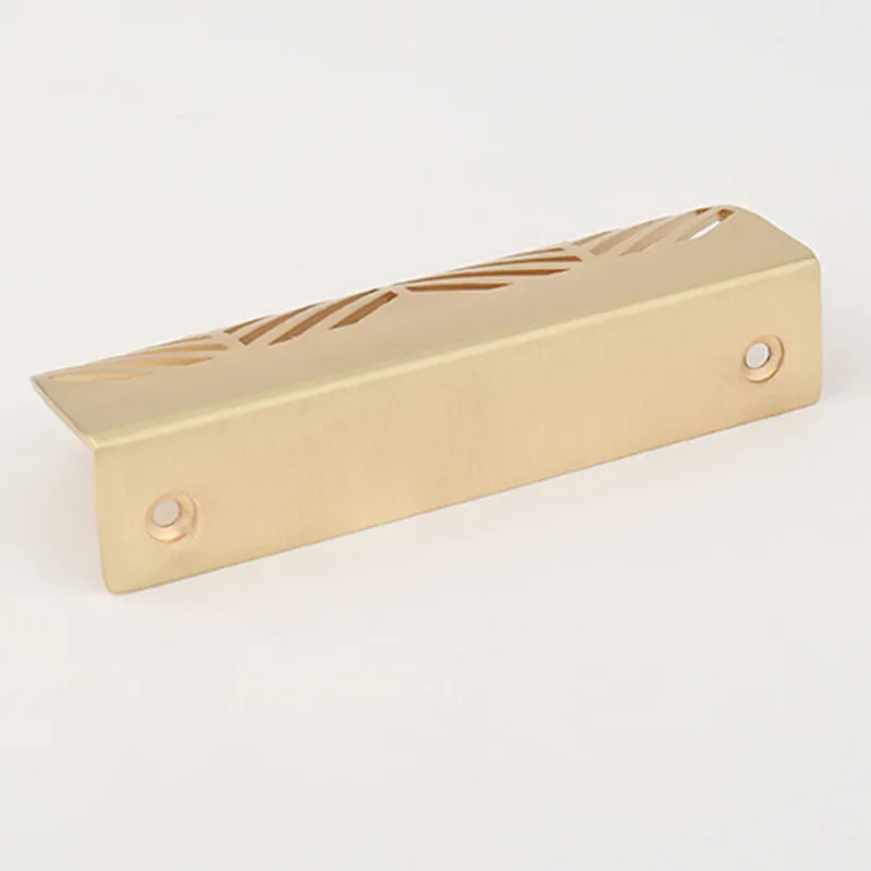 2026 New Leaf Shape Brass Draw - Furniture Hardware Wholesale 评论和价格