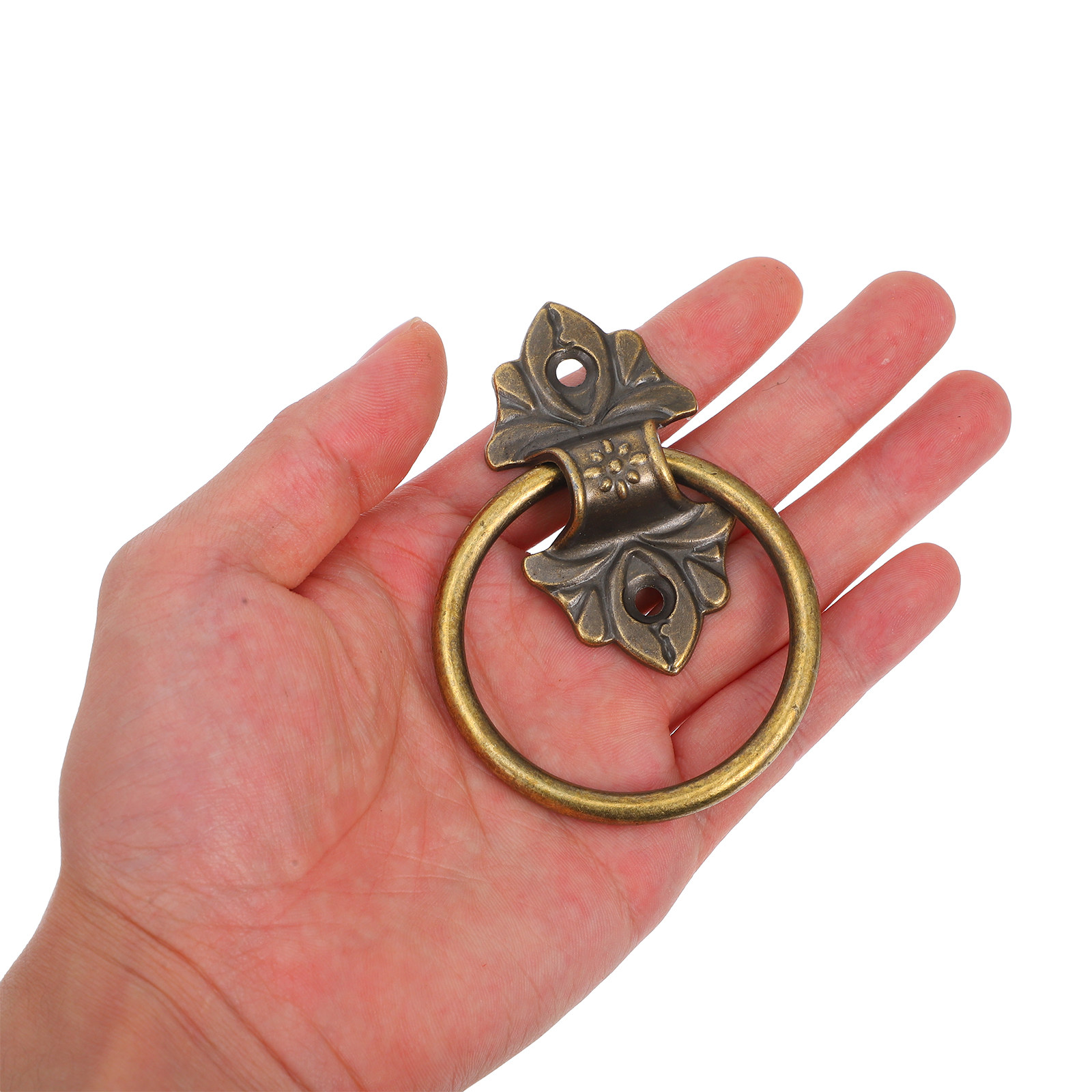 2Pcs Vintage Style Round Ring  - Vintage Furniture Hardware Replacement 评论和价格