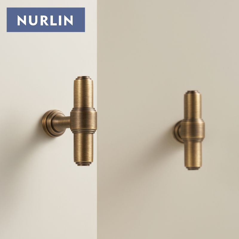 Nurlin Solid Brass French Retr - Furniture Hardware Nut 评论和价格