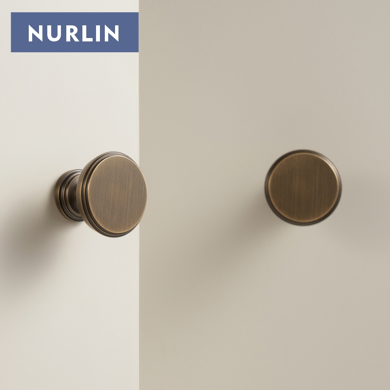 Nurlin Solid Brass French Retr - Furniture Hardware Nut 评论和价格