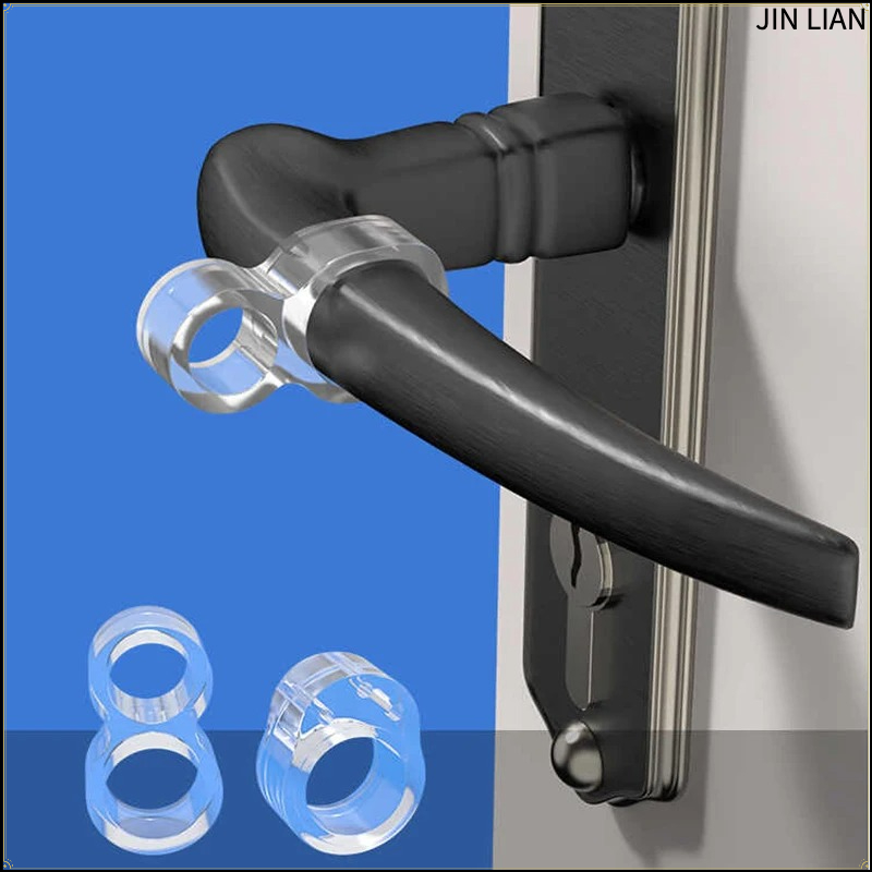 6PCS Door Stopper Transparent  - Furniture And Hardware Supplies 评论和价格