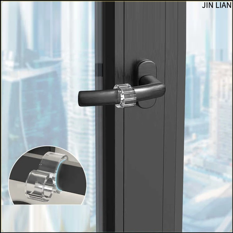 6PCS Door Stopper Transparent  - Furniture And Hardware Supplies 评论和价格