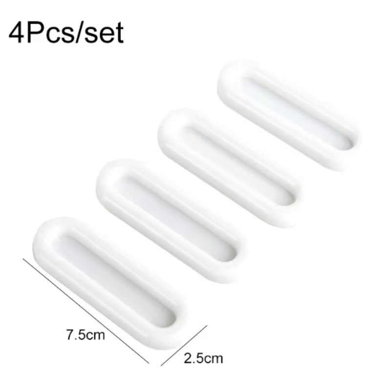 4Pcs Self-adhesive Door Knobs  - Furniture Hardware Nut 评论和价格