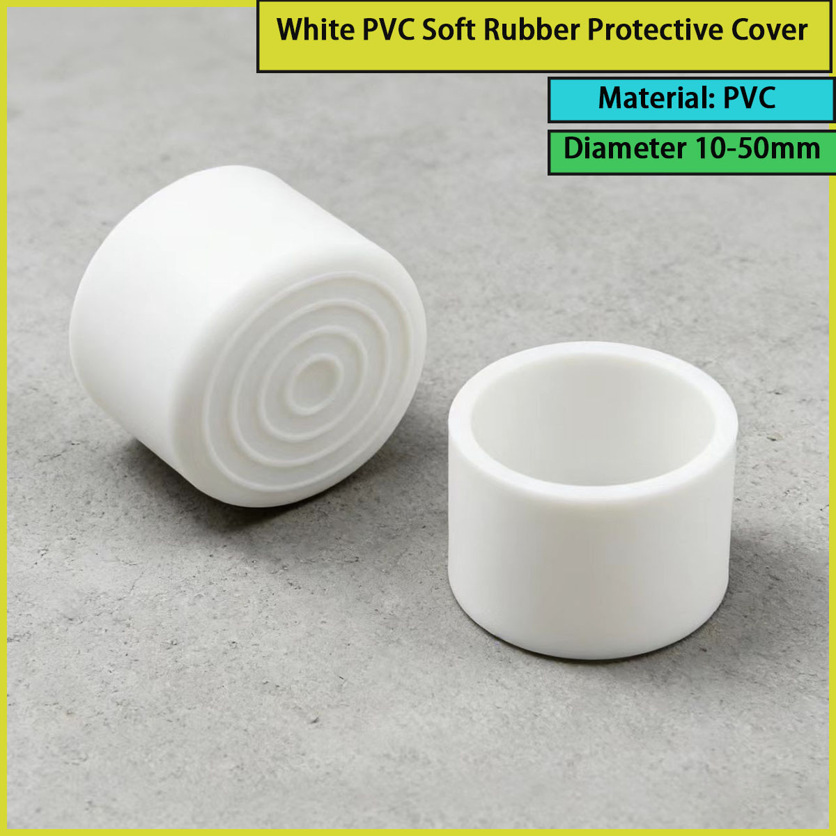 A White PVC Soft Rubber Protec - Used Furniture Hardware 评论和价格