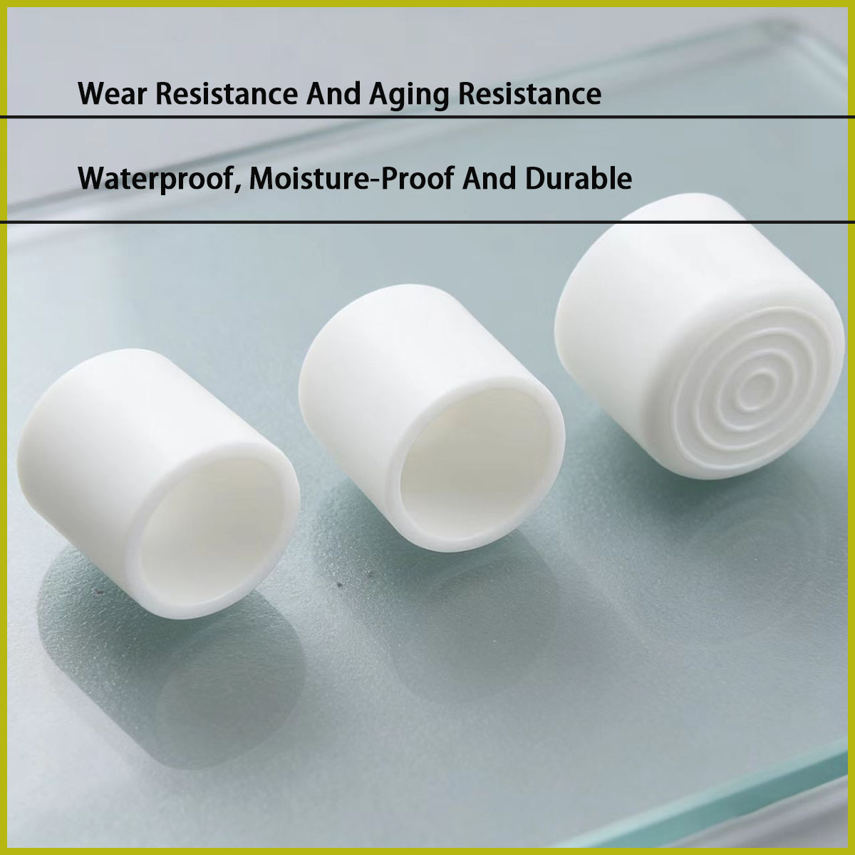 A White PVC Soft Rubber Protec - Used Furniture Hardware 评论和价格