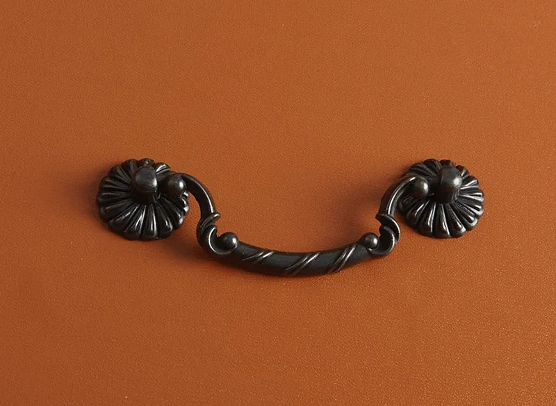 2 pcs Retro Metal Dresser Pull - Furniture Hardware Drop Pulls 评论和价格