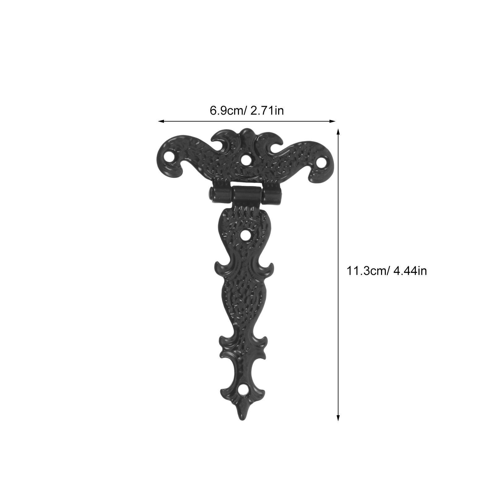 4Pcs Vintage Zinc Alloy Hinges - Vintage Furniture Hardware Replacement 评论和价格