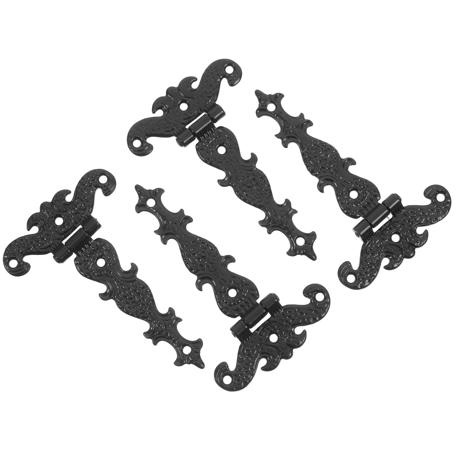 4Pcs Vintage Zinc Alloy Hinges - Vintage Furniture Hardware Replacement 评论和价格