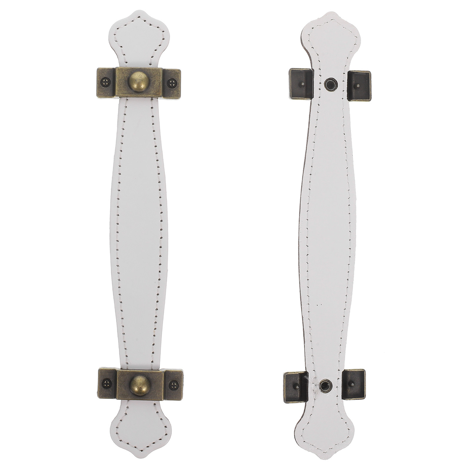 2Pcs Vintage Fake Strap Handle - Vintage Furniture Hardware Replacement 评论和价格