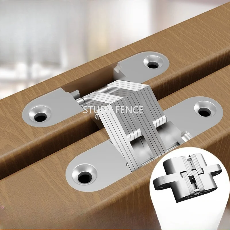 2PCS Metal Concealed Cross Hin - Used Furniture Hardware 评论和价格