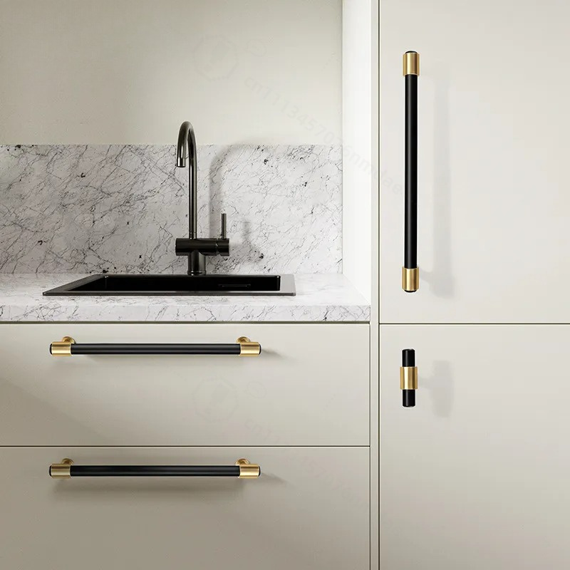 Modern Simple Nordic Black Gol - Furniture Hardware Wholesale 评论和价格