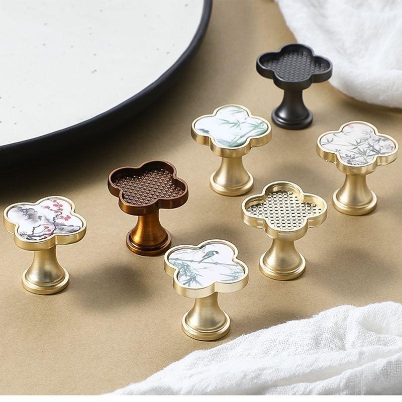 Cabinet Knobs Chinese Painting - Furniture And Hardware Supplies 评论和价格