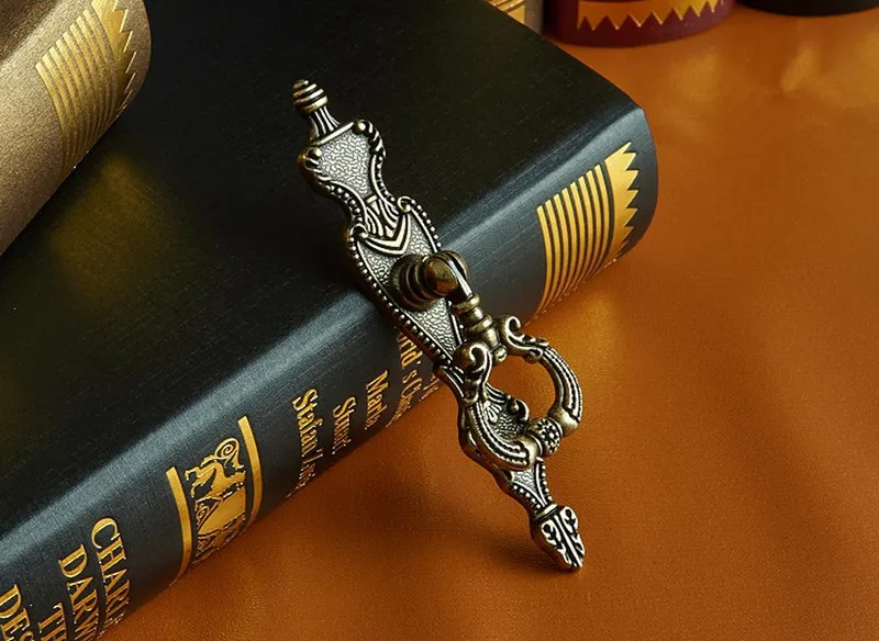 2 pcs 6style Countryside Dress - Furniture Hardware Drop Pulls 评论和价格