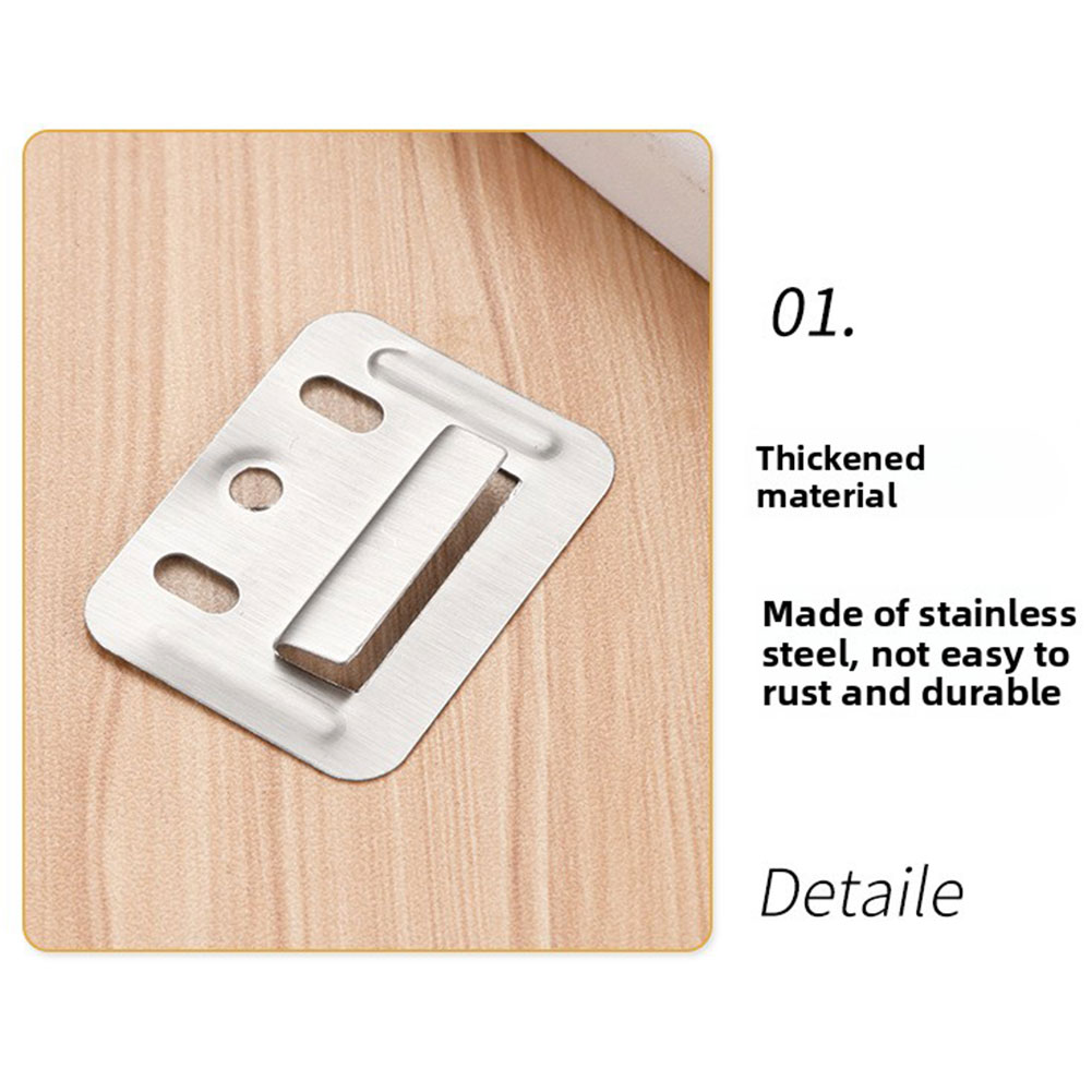 100pcs Stainless Steel Wall Pa - Furniture And Hardware Supplies 评论和价格