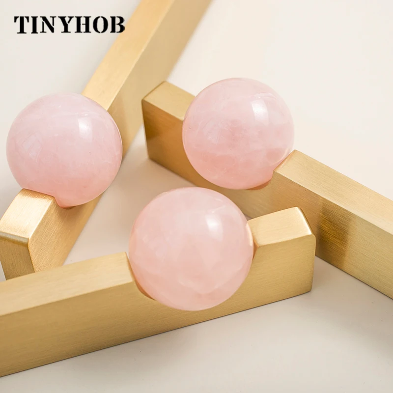 White Crystal Ball+Brass Furni - Furniture Hardware Drop Pulls 评论和价格