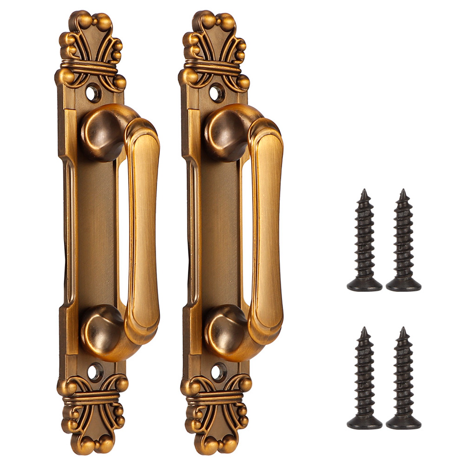 2Pcs/Set European Style Antiqu - Furniture Hardware Knobs 评论和价格