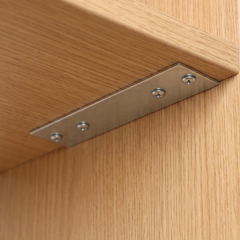 6/1PCS Heavy Duty Straight Bra - Furniture Hardware Supply 评论和价格