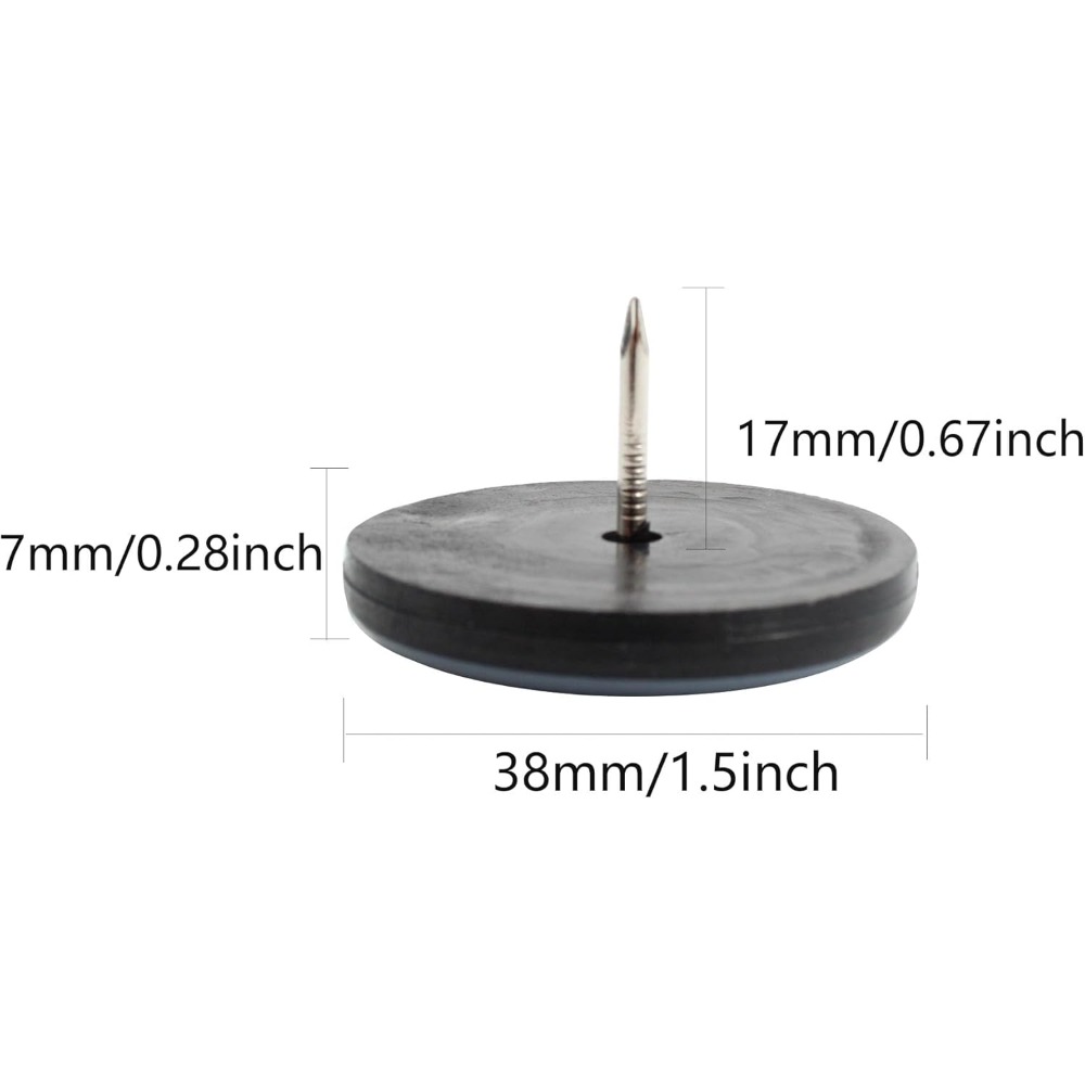 4/8/16Pcs Round Furniture Leg  - Furniture Hardware Feet 评论和价格