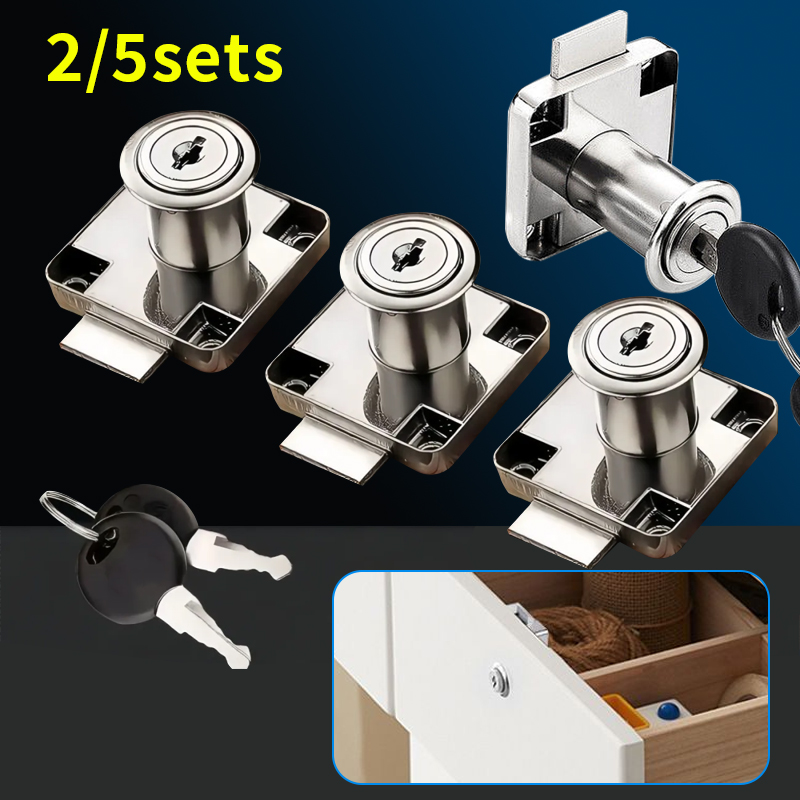 2/5 Sets of Drawer Locks with  - Used Furniture Hardware 评论和价格