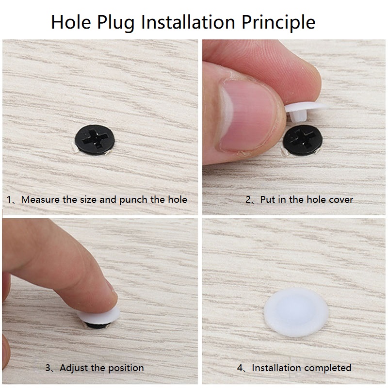 100/500/1000pcs Plastic Screw  - Furniture Hardware Nut 评论和价格