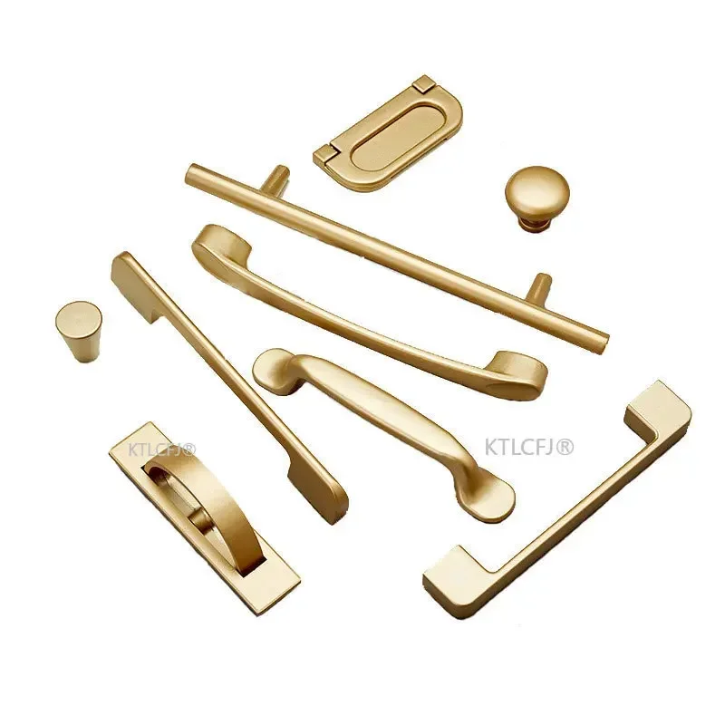 Kitchen Cupboard Knob Square U - Furniture Hardware Gold 评论和价格