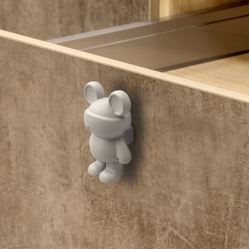 Cartoon Bear Furniture Handle  - Furniture Hardware Nut 评论和价格