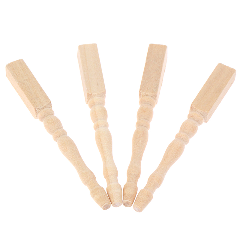 ●4pcs/set 1:12 Dollhouse Minia - Furniture Hardware Feet 评论和价格