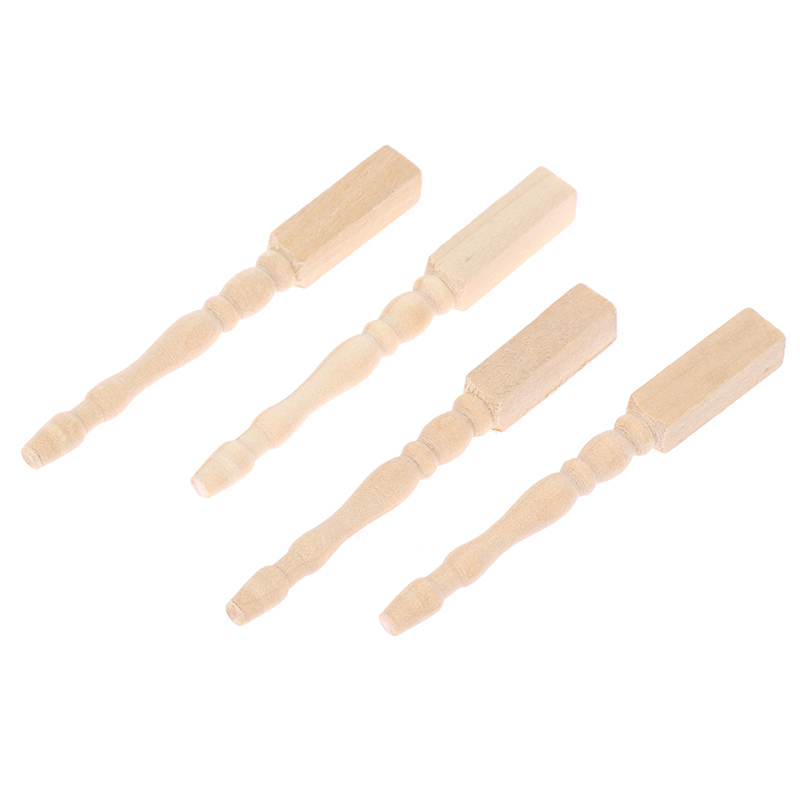 ●4pcs/set 1:12 Dollhouse Minia - Furniture Hardware Feet 评论和价格