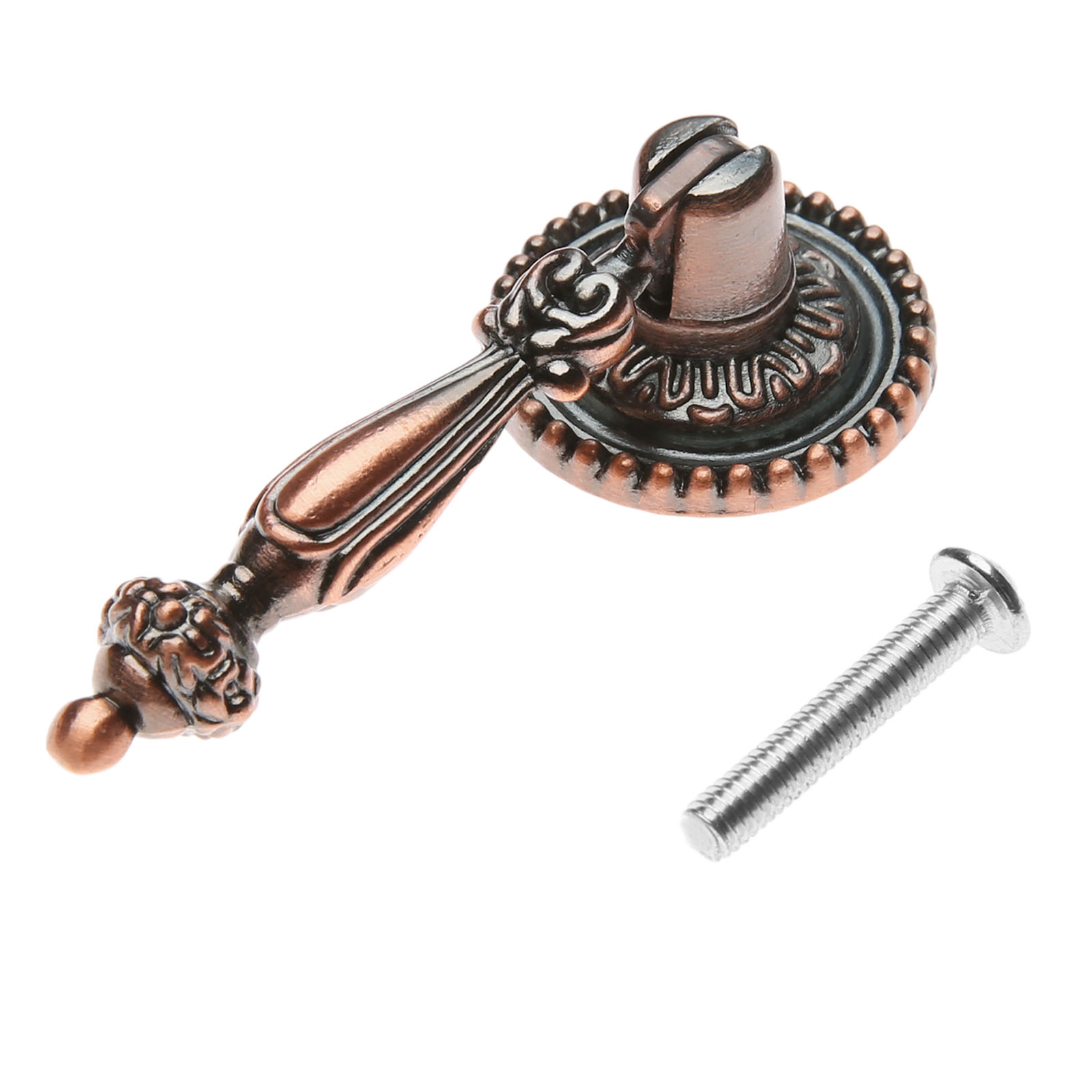 2Pcs Antique Drawer Pull Europ - Furniture Hardware Drop Pulls 评论和价格