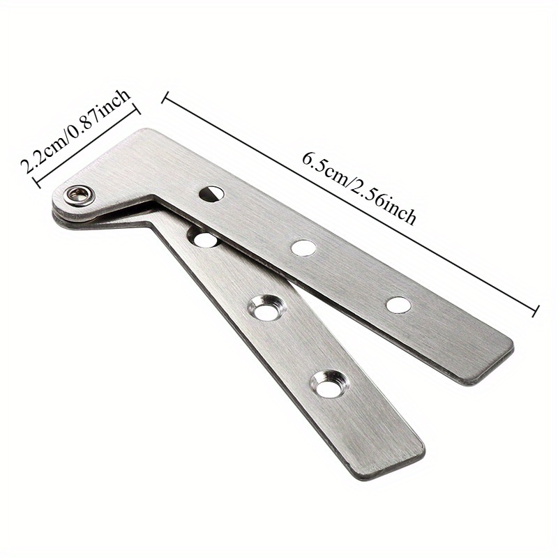 5pcs Stainless Steel Connector - Furniture And Hardware Supplies 评论和价格