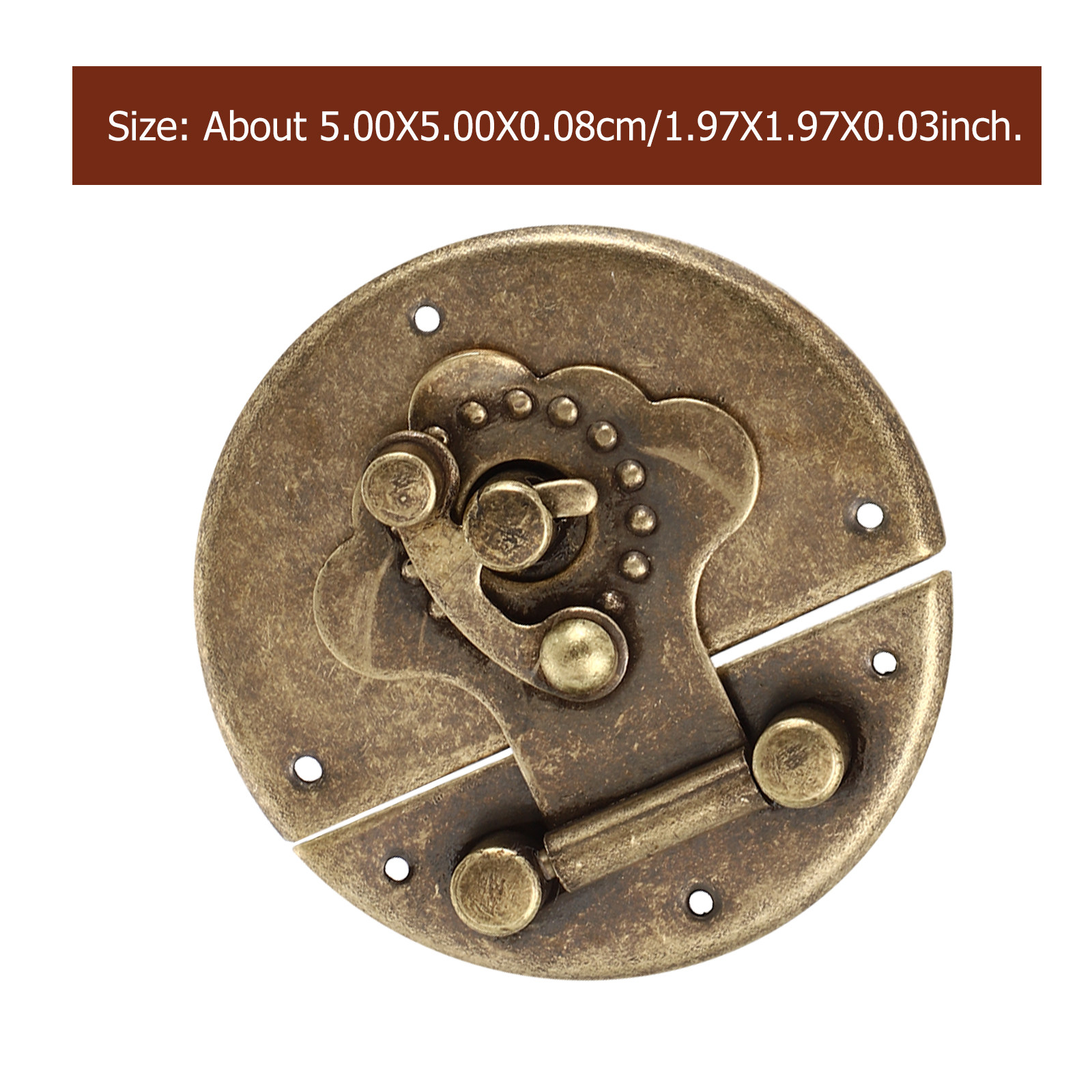1Pcs Chinese Copper Jewelry Bo - Vintage Furniture Hardware Replacement 评论和价格