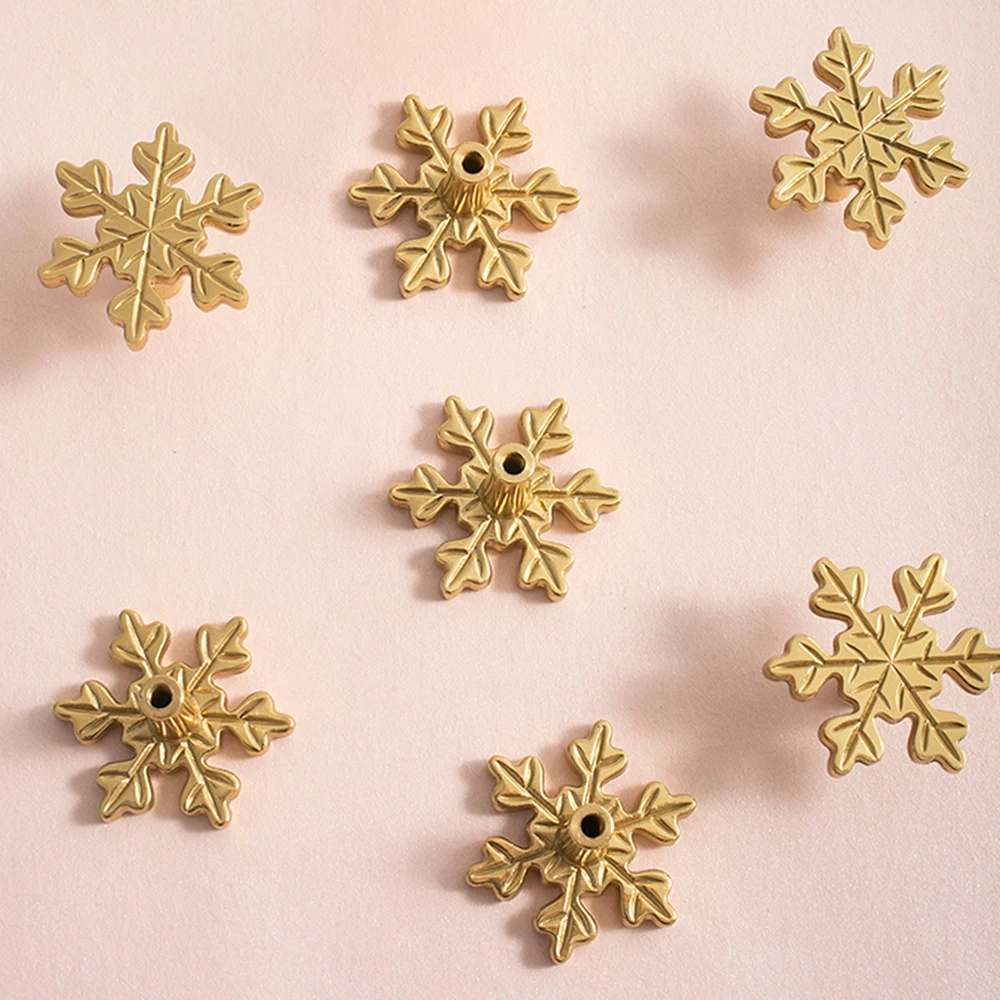 Snowflake Brass Cabinet Door K - Unique Furniture Hardware Pulls 评论和价格