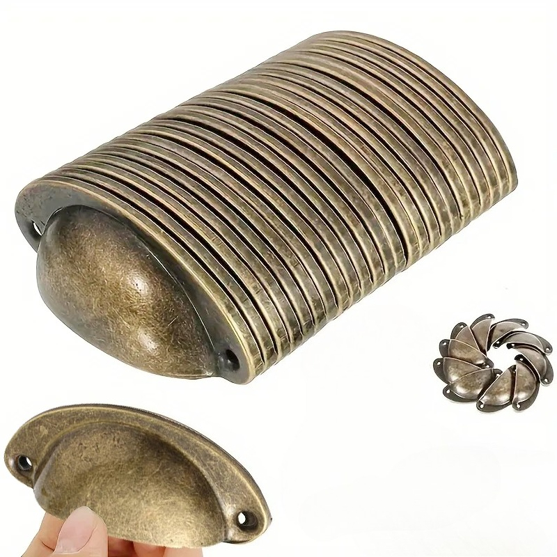 10PC Cabinets Pulls Drawer Kno - Vintage Furniture Hardware Replacement 评论和价格