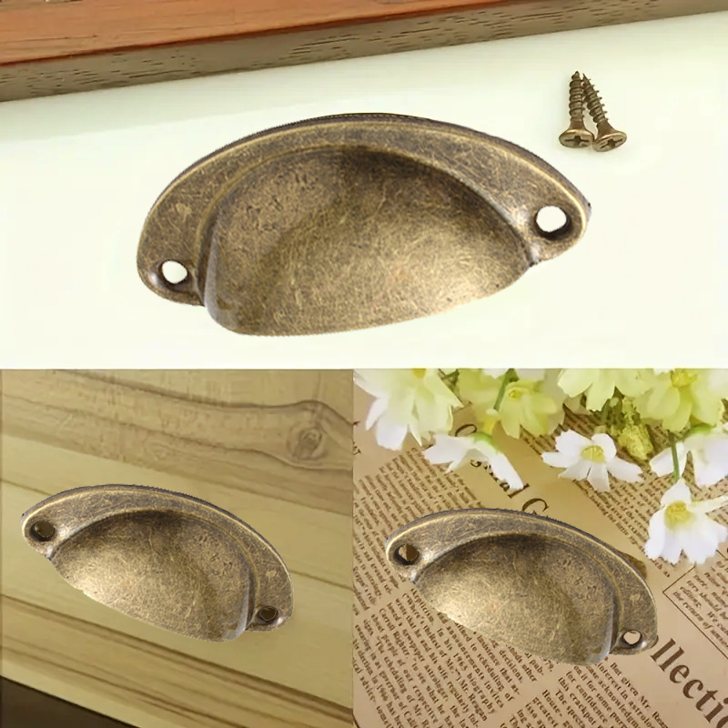 10PC Cabinets Pulls Drawer Kno - Vintage Furniture Hardware Replacement 评论和价格